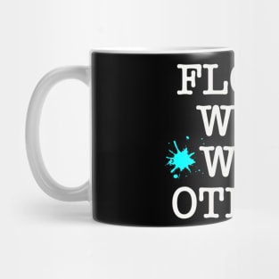 Funny Float Trip Floats Well With Others Camping Humor Fun Mug